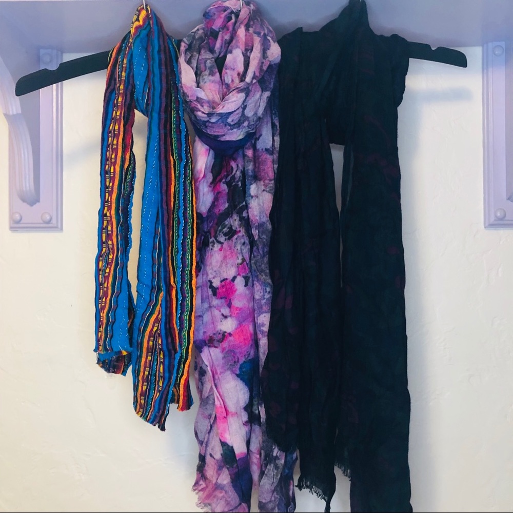 3 Scarves